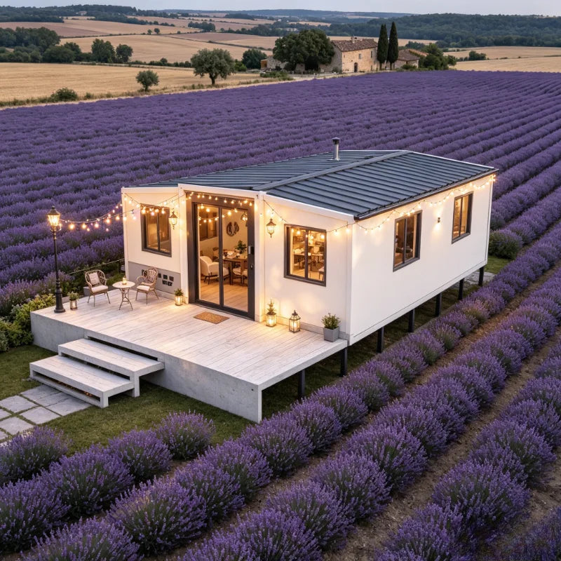 Prefab Houses Module Prefabricated Expandable Container Home Foldable Tiny 2 3 4 Bedroom Living Container House 20Ft 40Ft Good Vibrations