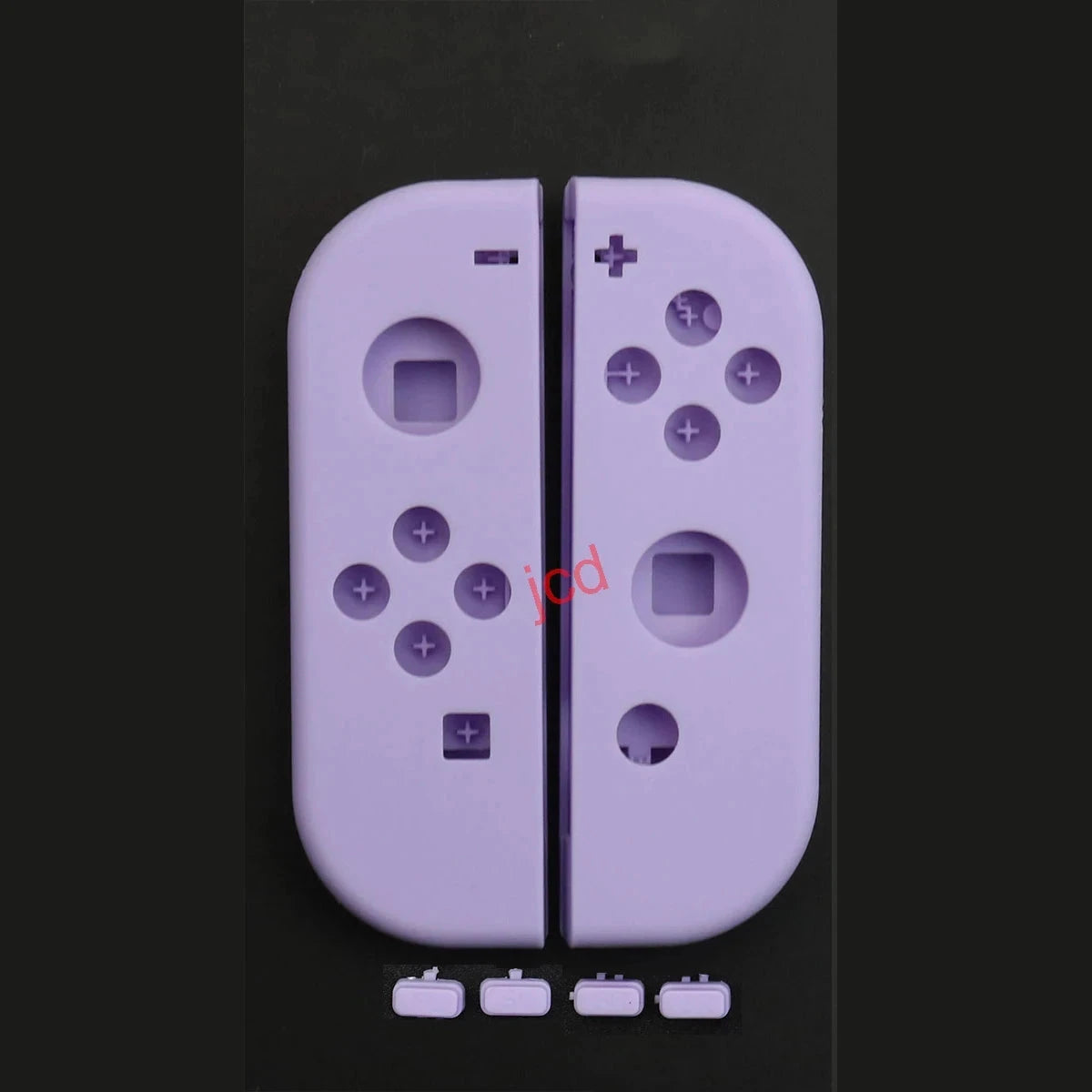 Cartoon pattern Front Back with Middle Frame Shell Housing Case Plastic Cover For Nintend Switch NS NXJoy-Con JoyCon Controller Good Vibrations