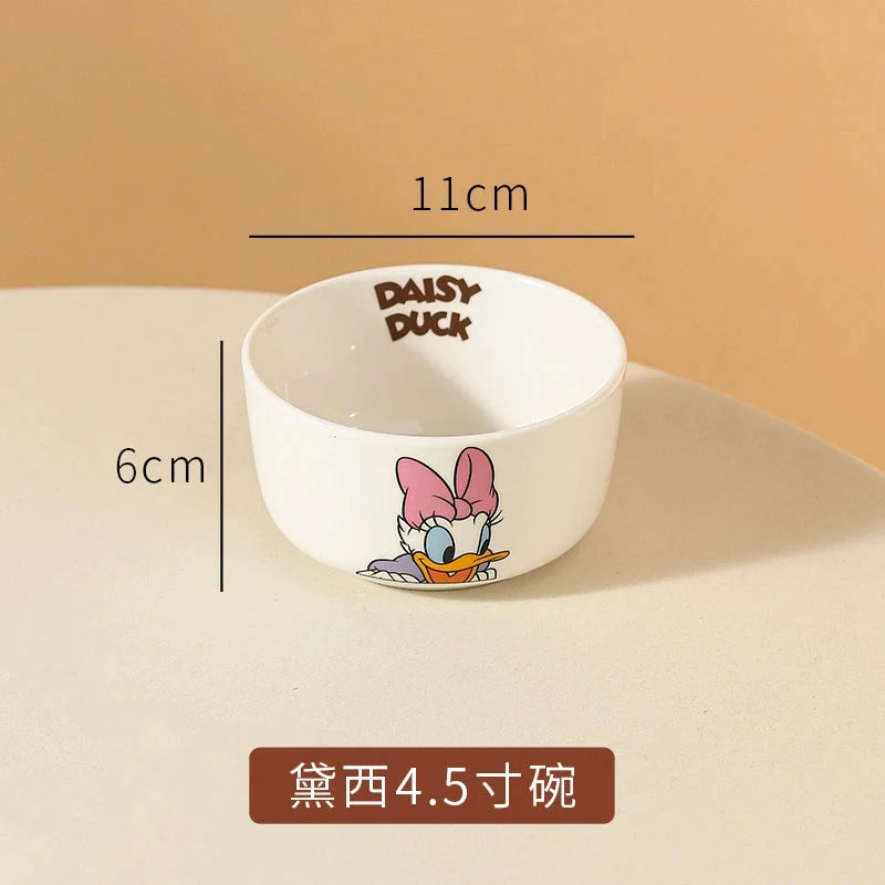 Mickey Minnie Ceramic Tableware Gift Couple Children's Home Cute High-Pretty Tableware Spoon Good Vibrations