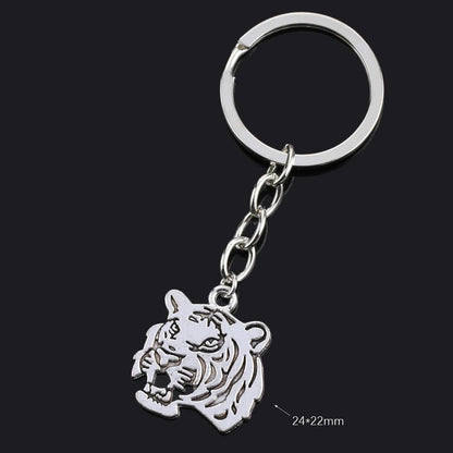 Fashion Animal Women Keychain Car Moon Cat Dog Love Heart Key Chain Friends Gift Jewelry Bag Pendant Wing Evil Eye Angel Turtles Good Vibrations
