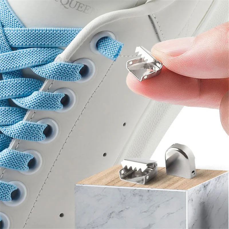No tie Shoe laces Elastic laces Sneakers Flat Shoelaces without ties Quick Shoelace for Shoes Kids Adult One Size fits All Shoes Good Vibrations