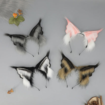 COSPLAY Girls Animal Ear FURRY Headband Handmade for Parties GOOD Vibrations