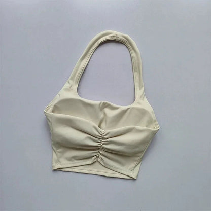 Fitness Bra Workout Tops Gym Fitness Sports Bras Sexy Athletic Sport Bra Women Backless Gym Yoga Crop Top Good Vibrations