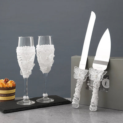 Wedding gifts for couples brides and grooms wedding cake cutting sets engagement decorations wedding reception supplies