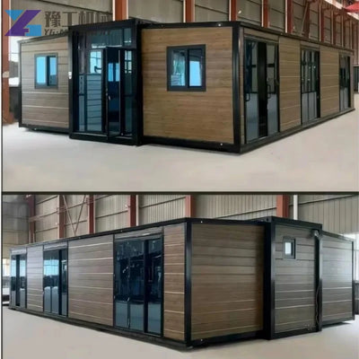 Expandable Container House 20 40ft Casa Prefabricada Vivienda Luxury Prefabricated Modular House 2-4 Bedrooms Prefab Tiny Homes Good Vibrations