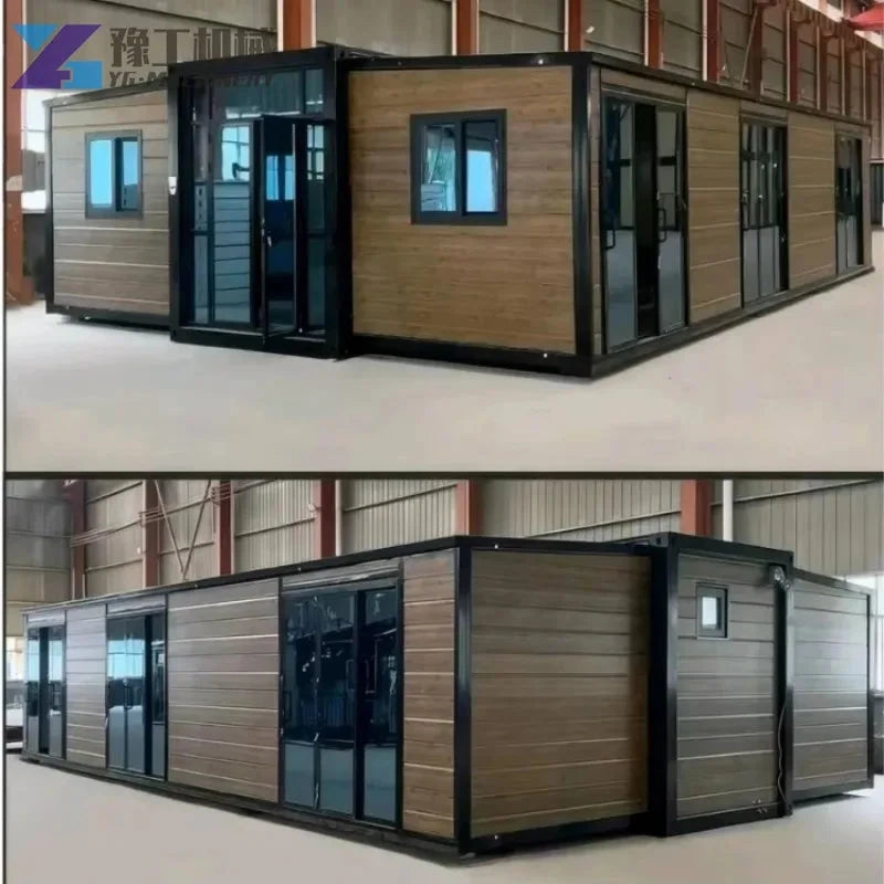 Expandable Container House 20 40ft Casa Prefabricada Vivienda Luxury Prefabricated Modular House 2-4 Bedrooms Prefab Tiny Homes Good Vibrations