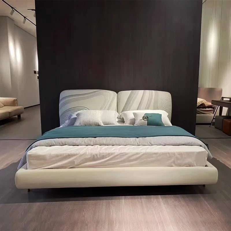 King Kids Bed Japanese Luxury Headboards Frame Bed Dressers Sleeping Muebles Para El Hogar Bedroom Furniture Accessories Good Vibrations