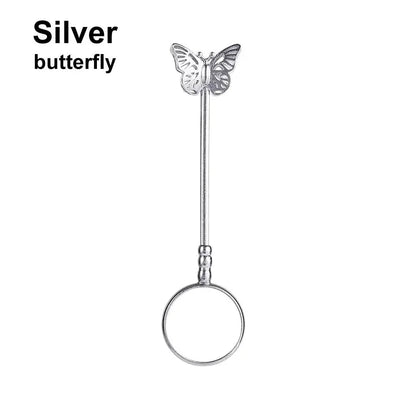 1Pcs Cigarette Hand Holder Smoking Accessories Finger Ring For Women Men Adjustable Slim Cigarettes Clip Smoking Holder Cuprum Good Vibrations Adult Super Store