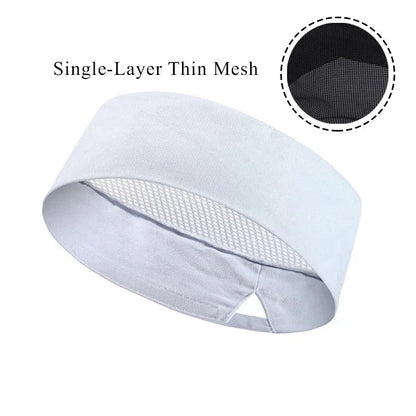 Chef Hats for Men Women Chef Beanie Cook Caps for Japanese Korean Style Cuisine Hats Thick Thin Net Flat Cap for Sushi Waiter Good Vibrations