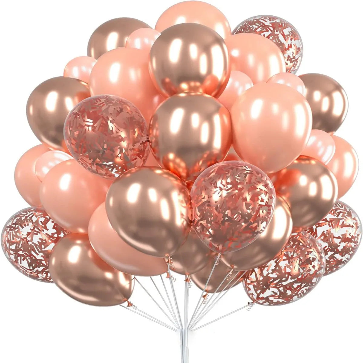 Metallic Balloons Birthday Decorations Baby Shower Happy Wedding Supplies Ball Child's Day Bar Mitzvah Photozone Mother Father Good Vibrations
