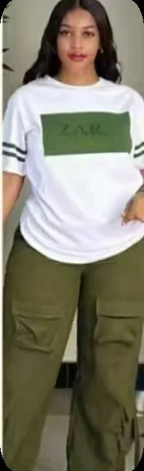 Casual Printed Multi-Pocket Workwear Set Free Shipping Women's Skirt Suiting Ensemble from Mainland China AE Stock Brand Good Vibrations