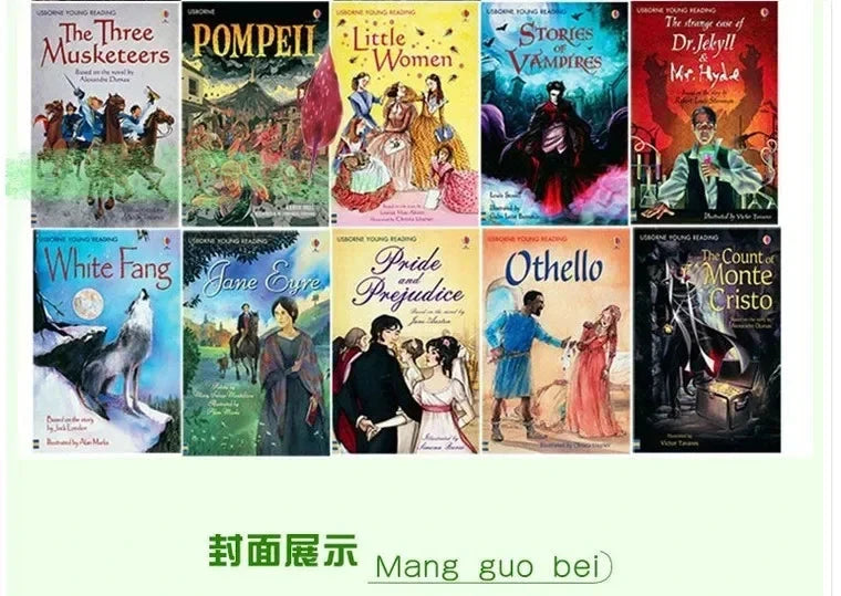 The Usborne 1st 2nd 3rd 4th Reading Collection Library English Picture Book Learning Education Help Children Grow As A Reader Good Vibrations