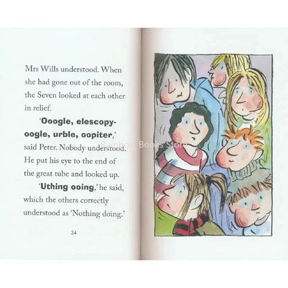 6 Books Enid Blyton The Secret Seven Adventure Detective Short Fiction Novel English Story Children's Literature libros Good Vibrations