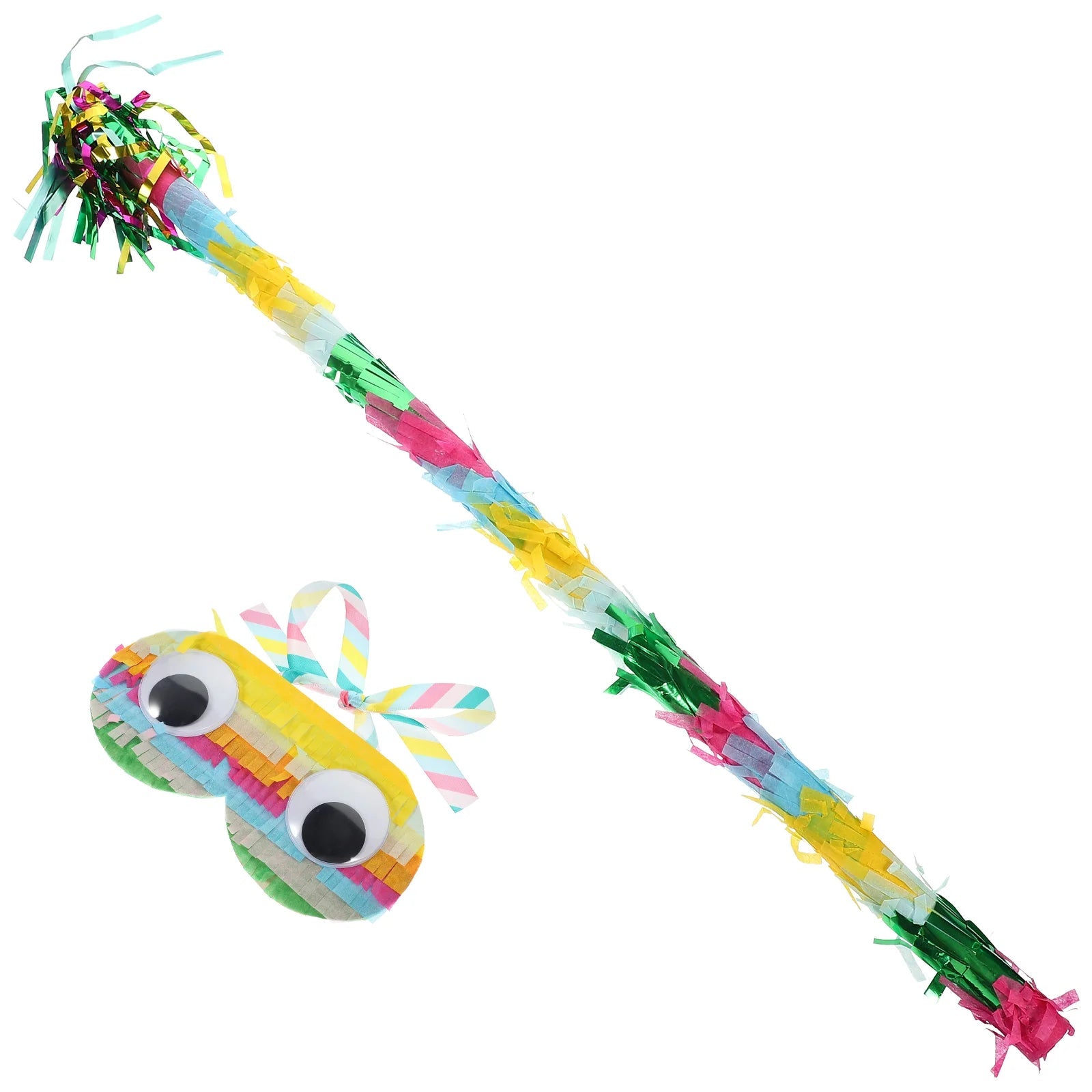 Eye Mask Stick Toys Festival Celebration Pinata Sticks for Pinatas Game Birthday Party Supply with Good Vibrations