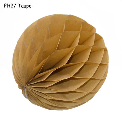 5pcs/lot 10/15cm Decorative Paper Honeycomb Ball Pastel Flower Wedding Kid Birthday Party Decoration Baby Shower Supplies8Z Good Vibrations