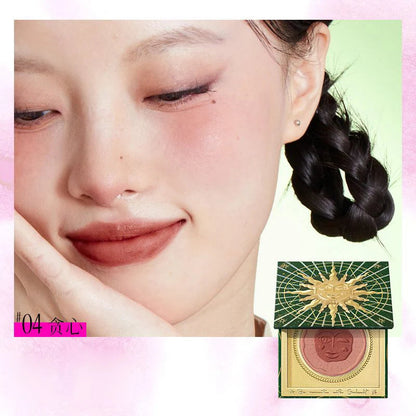 Girlcult Soft Matte Blush Long Lasting Pigmented Natural Velvet Finish Tiktok Trending Aesthetic Blusher for Cheeks Good Vibrations