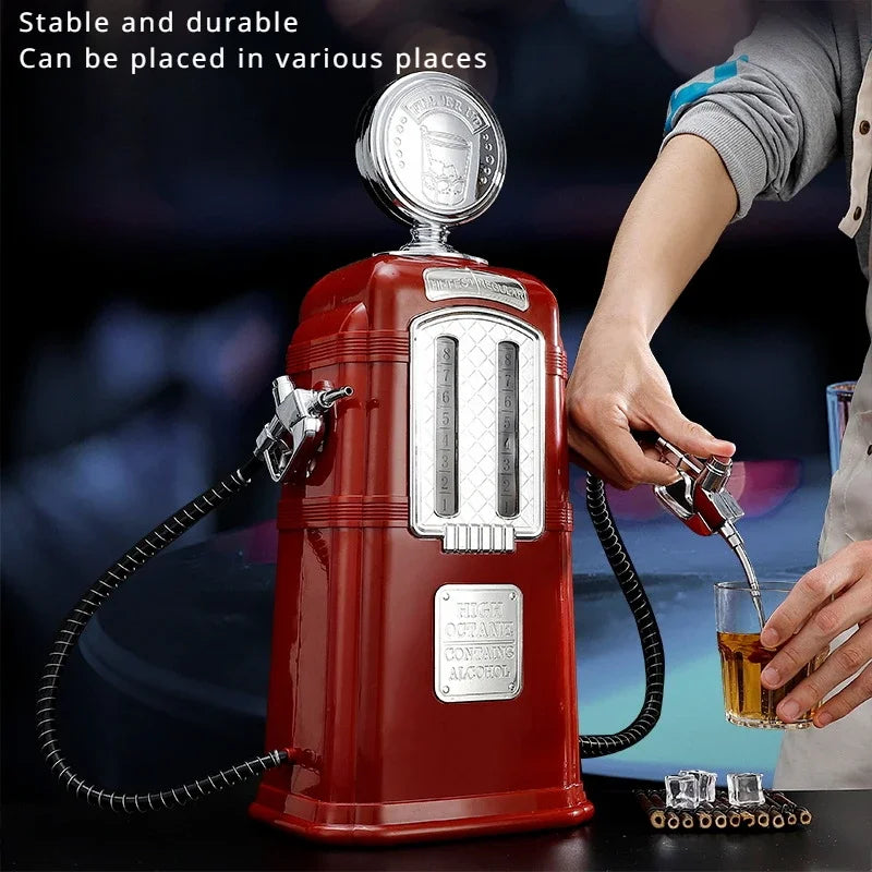 Household Retro Creative Large Capacity Impact Resistant and Pressure Resistant Plastic 2L Bar Double Gun Wine Disperser Tool Good Vibrations Adult Super Store