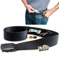 Travel Cash Anti Theft Belt Waist Bag Women Portable Hidden Money Strap Belt Wallet Waist Pack Men Secret Hiding Belt 120cm Good Vibrations