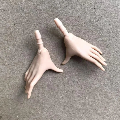 New Original Replacement Doll Hands Monstering High Doll Toy Parts Black Gray Yellow Blue Fishman Doll Hands DIY Toy Accessories Good Vibrations
