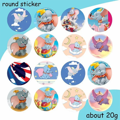 Dumbo Cute Birthday Party Decorations Tableware Kids  Cups Plates Tablewares Set Baby Shower Party Supplies for Children's Day Good Vibrations