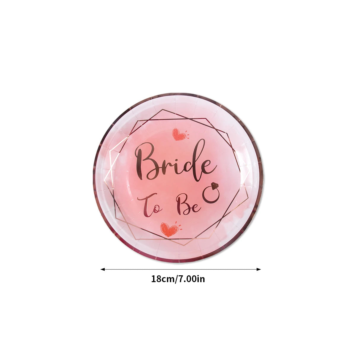 Bachelorette Party Team Bride To Be Tableware Cups Plate Bridal Shower Gift Bride to be Hen Wedding Decorations Adult Supplies Good Vibrations