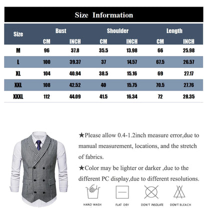 2025 Men's Spring Casual Single Button Suit Vest V Neck New Style  British Men's Suit Vest Waistcoat Formal Business Suit Vest