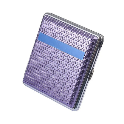 Fashion Cigarette Case 20pcs Metal Cigarette Holder Coarse Pack Anti-pressure Moisture-proof Portable Cigarette Case Good Vibrations Adult Super Store