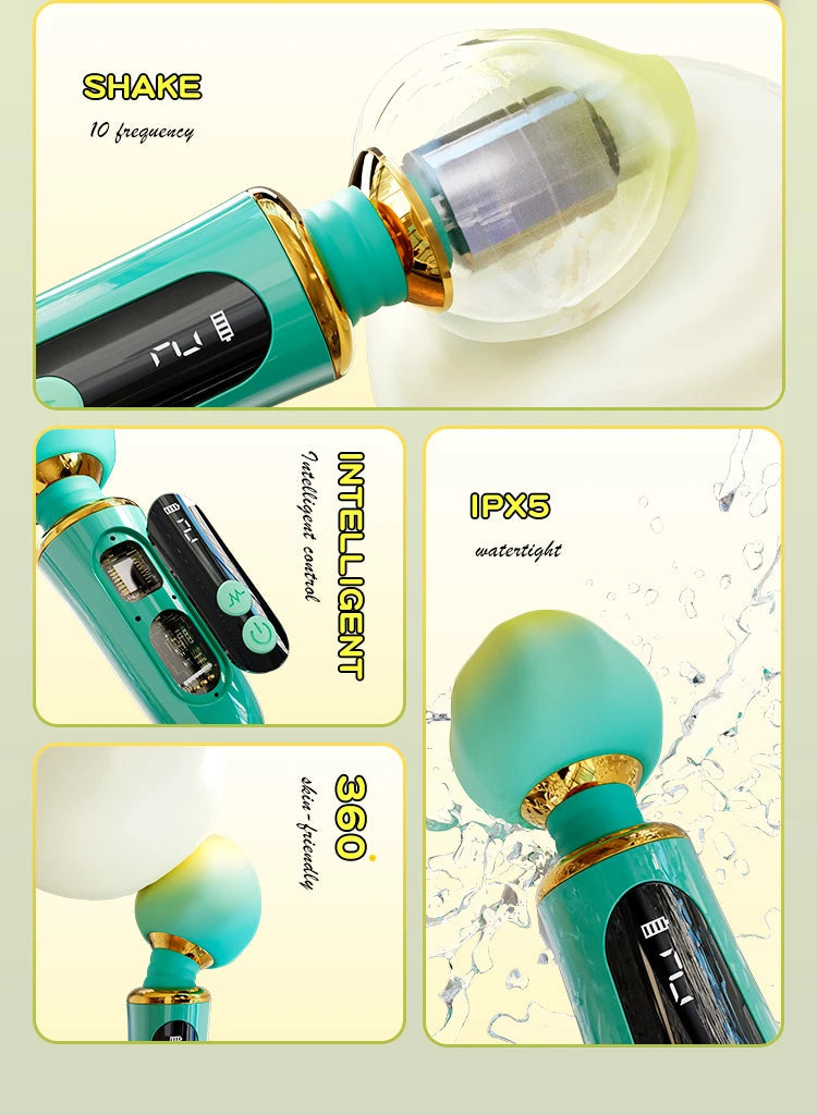 MINI AV 360° Stimulate Stick Nipple and Clitoris Massage Stimulation Toy Powerful Magic Wand Personal Massager Female Vibrators Good Vibrations Adult Super Store