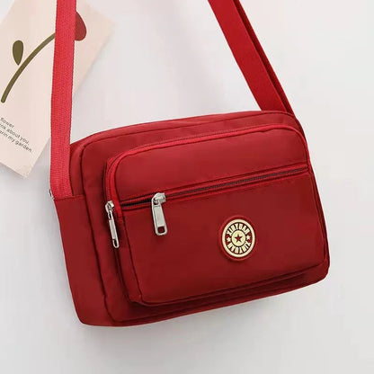 Crossbody Purse for Women, Durable Multi-Pocket Shoulder Bag with Adjustable Strap, Ideal for Shopping, Walking & Daily Errands Good Vibrations