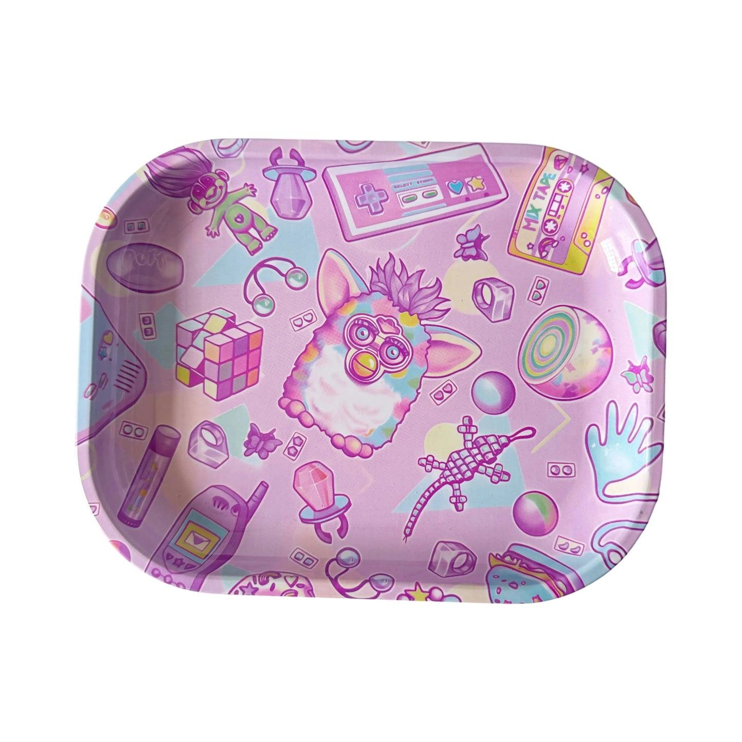 7x5.5inch Rolling Tray Smoking Accessories New Arrivals Good Vibrations