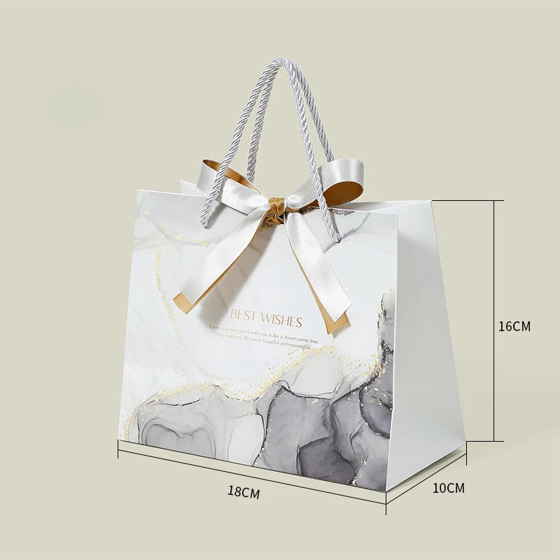 10pcs/lot Portable Gift Bag for Christmas/wedding/Baby Shower/Birthday Party Favors Gift Packaging Box Party Decoration Good Vibrations