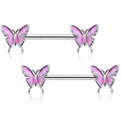 Pink Heart Nipple Piercing Barbell Set Shiny Crystal Nipple Rings Bulk For Women Flower Nippel Jewelry Pack Piercing Teton Lots Good Vibrations Adult Super Store