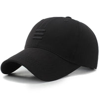 Three Horizontal Lines Embroidery Baseball Caps Spring and Autumn Outdoor Adjustable Casual Hats Sunscreen Hat Good Vibrations
