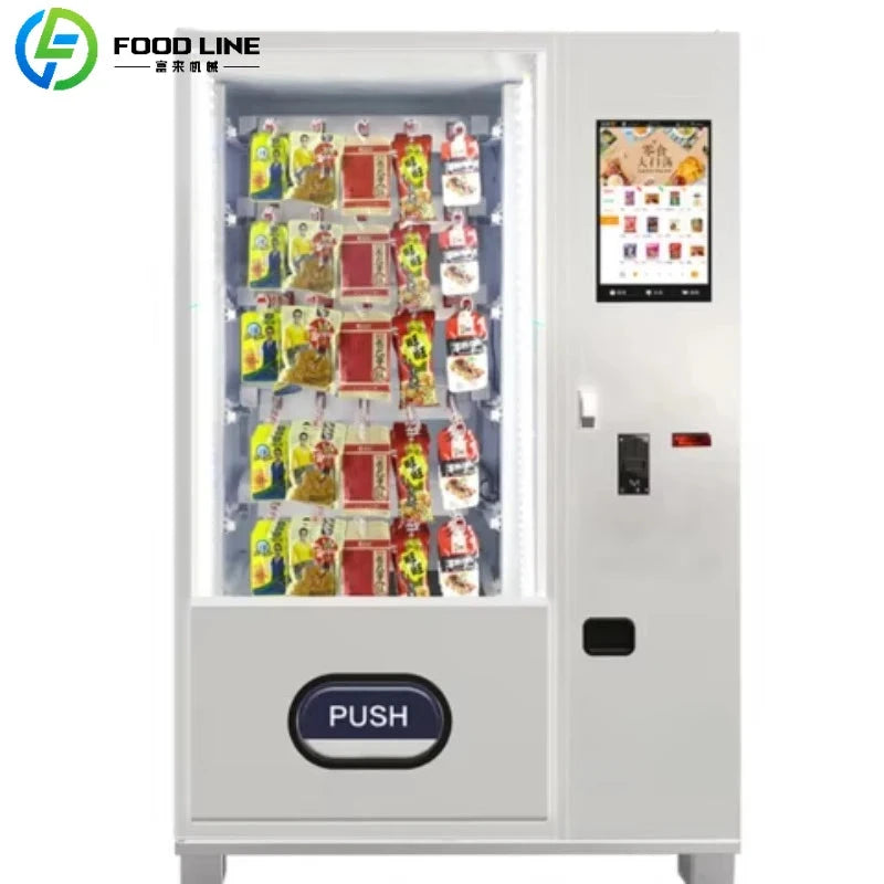 Refrigerated Cake Vending Machine Food Cupcake Vending Machine for Sale Cake Vending Machine with Elevator Good Vibrations