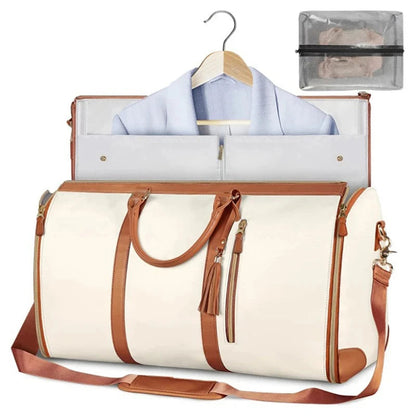 Buylor Foldable Suitbag Waterproof Clothes Totes Large Capacity Travel Duffle Bags Women's Handbag Outdoor Fitness Bags Gym Bag Good Vibrations