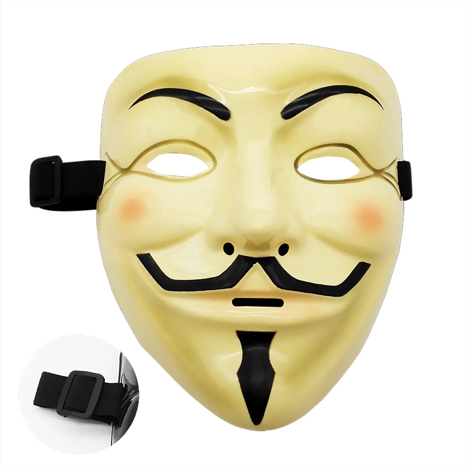 Halloween Masks Hacker Mask Black White V For Vendetta Hackers Cos Mask Halloween Cosplay Party Diy Masks Children Toys Masks Good Vibrations