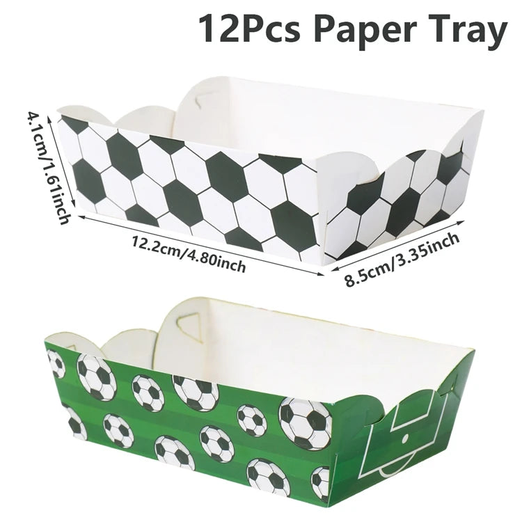 Football Party Disposable Tableware Boys Kids 1st Birthday Party Decorations Sports Soccer Theme Birthday Party Supplies Decor Good Vibrations