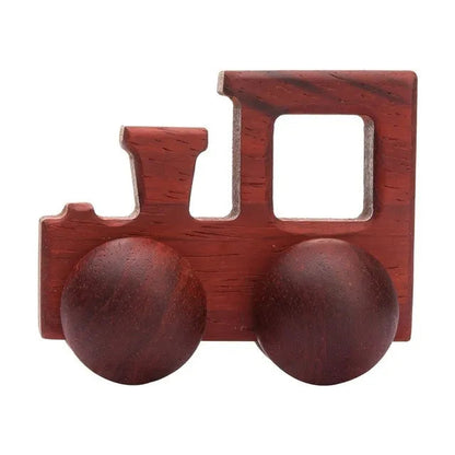 Wooden Cars Toys Maple Diy Crafts for Students Home Activities Montessori Grasping Teething Toy Newborn Birthday Gift Wood Block Good Vibrations