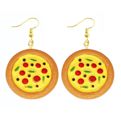 Earrings For Women Girls Cute Foods Hamburg Pizza Chicken Leg Candy Bottle Handmade Candy Kids Funny Resin Good Vibrations Adult Super Store