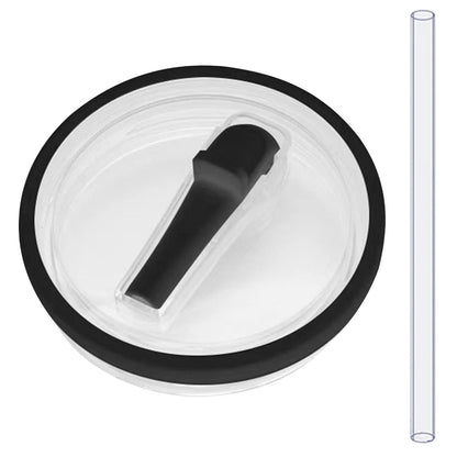 40Oz Tumbler Flip Straw Lid Replacement Spill Proof Resistant Tumbler Lid Reusable Spray Proof Tumbler Cover for stanley Cug Good Vibrations Adult Super Store