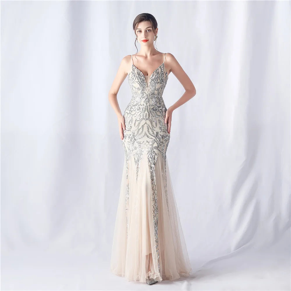 Luxury Prom Dress Women's Elegant Long Dress Party 2024 Graduation Ceremonies Prom Evening Formal Fashion Maxi Dress Wholesale Good Vibrations