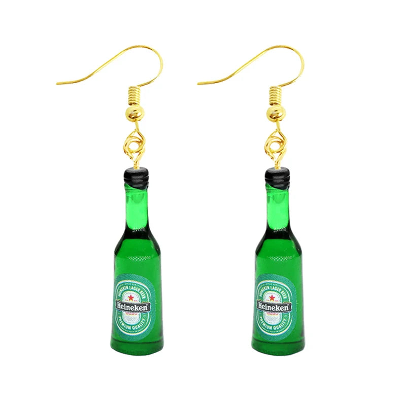 Earrings For Women Girls Cute Foods Hamburg Pizza Chicken Leg Candy Bottle Handmade Candy Kids Funny Resin Good Vibrations Adult Super Store
