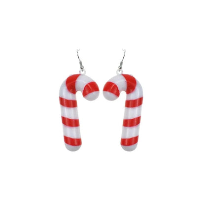 ANGELADY Glow in the Dark Dangle Earrings Christmas Tree Pendant Jewelry Party Novelty LED Light Up Flashing Earrings Good Vibrations
