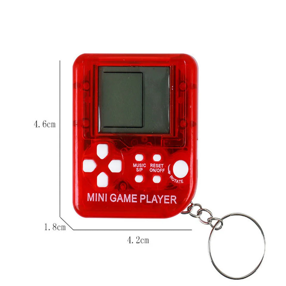 GAMINJA Retro Mini Handheld Game Players Classic Electronic Games Hand Held Console Game Child Puzzle Gaming Console Toys Gift Good Vibrations
