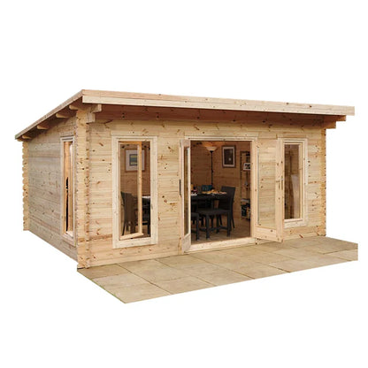 Wholesale 10x12 Luxury Cedar Wood House Outdoor Storage Shed Garden Tool Good Vibrations
