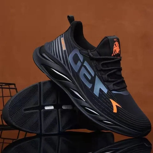 2025 Men's Sports and Leisure Shoes Training Tennis Shoes Casual Casual Shoes Fashionable and Versatile Sports Shoes Breathable Good Vibrations