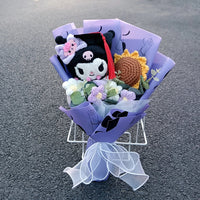 Sanrio Graduation Gift Kuromi Hello Kitty Bouquet Cartoon My Melody Cinnamoroll Valentine's Day Weddalentine's Day Birthday Good Vibrations