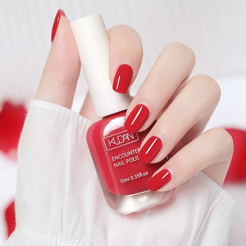 Air Dry Nail Polish 10ml 0.35 oz Water Based Non Toxic Odorless Quick Dry Toenail Finger Gel No Lamp Baking Nail Art Manicure Good Vibrations