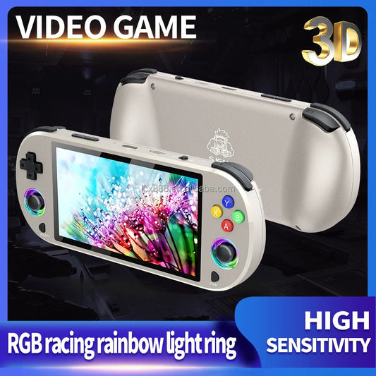 5-inch Video Handheld Game Console From 2024 Can Be Connected to TV with Over 20000 Built-in Games Good Vibrations