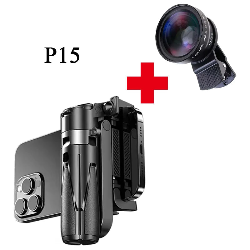 2026 Magnetic Selfie Stick Phone Tripod w Remote Extend Cell Phone Tripod Stand For MagSafe iPhone 16 15 14 13 12 XIAOMI SAMSUNG Good Vibrations